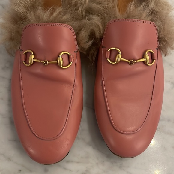 Authentic Pink Gucci Princetown loafers💕 - Picture 3 of 6